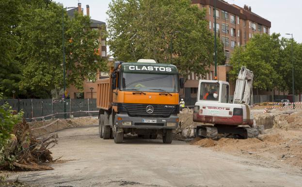 Adif culmina los preparativos para construir los muros pantalla del túnel de Pilarica, en Valladolid