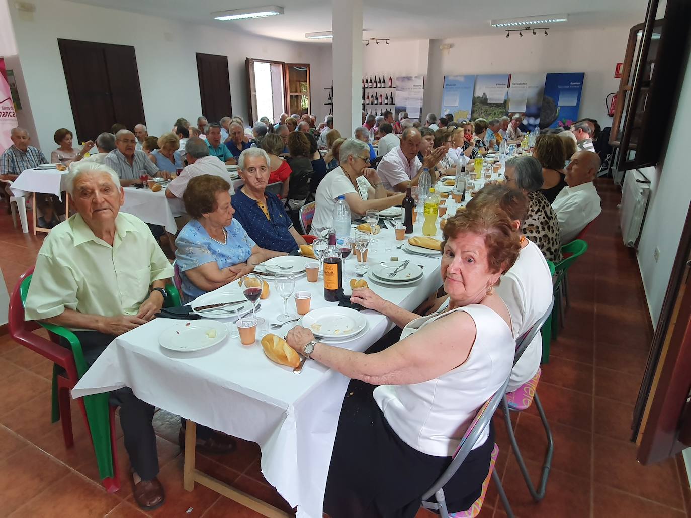 Fiesta anual de la Asociación de Mayores Virgen del Robledo de Sequeros