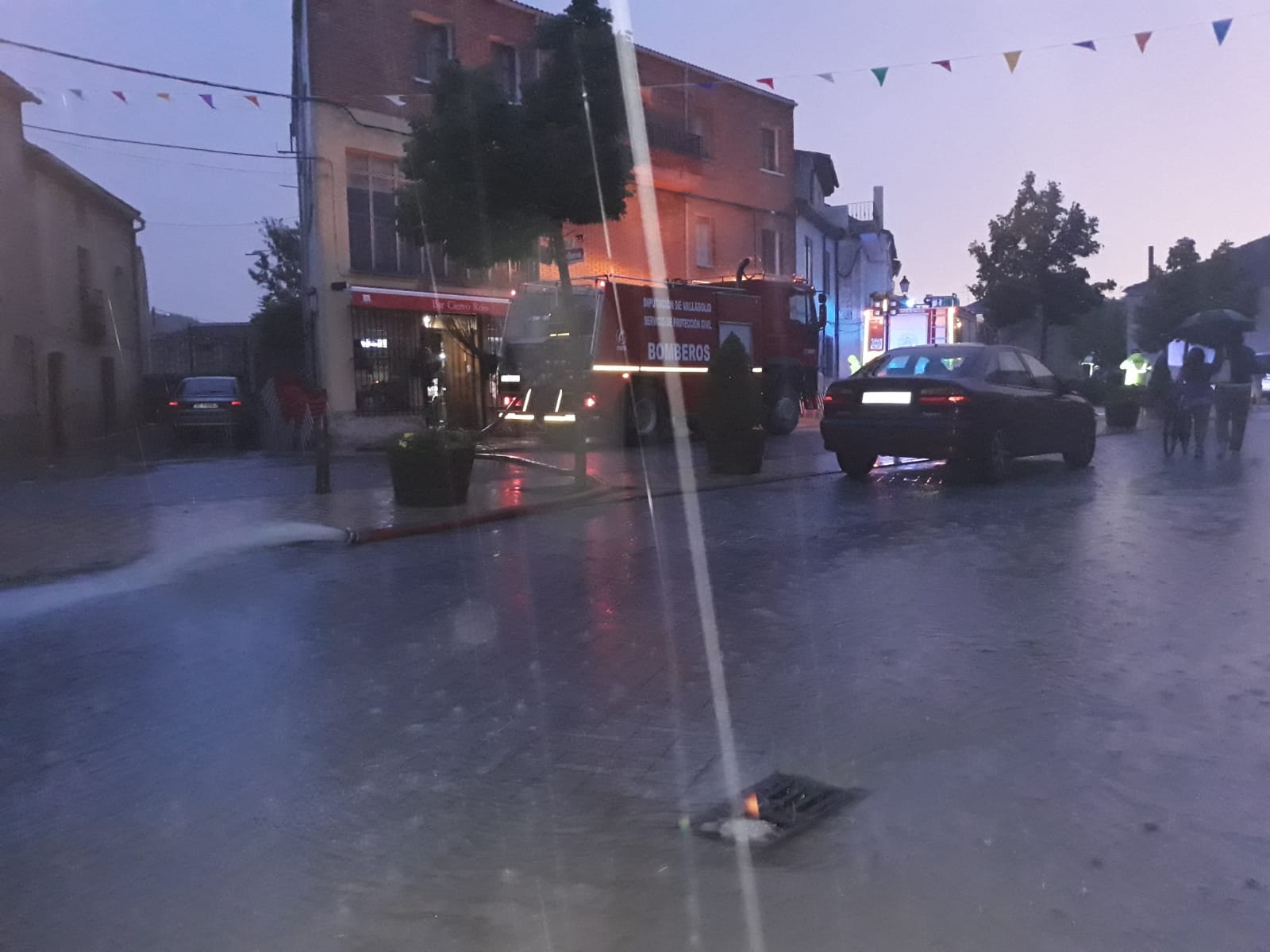 Las tormentas hacen acto de presencia en Valladolid