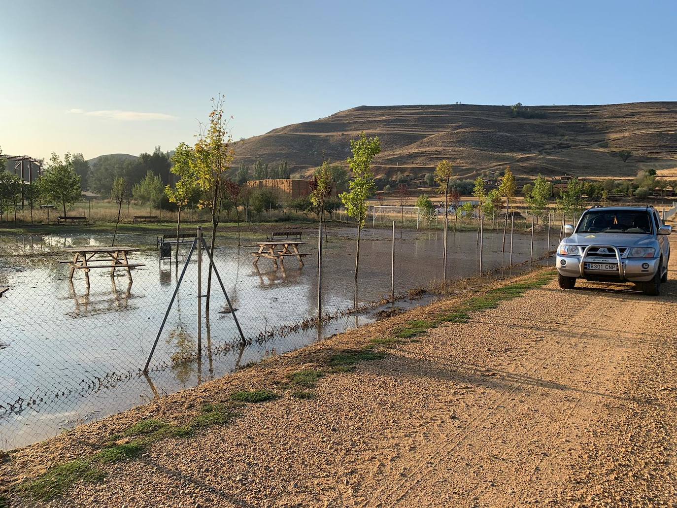 Imágenes de Castrillo tras las tormentas