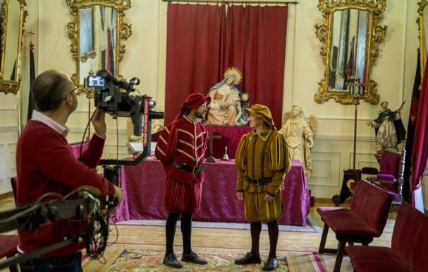 La cofradía de Las Angustias recreará sus 450 años en un montaje multimedia en el Zorrilla