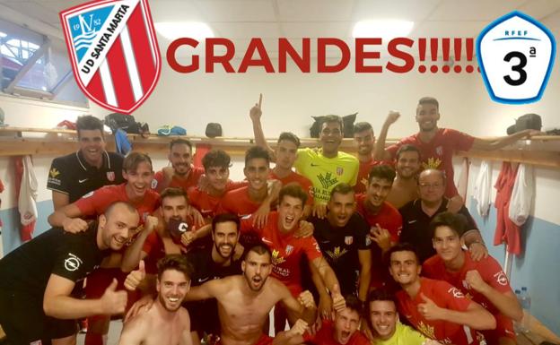 El Santa Marta se coloca en lo más alto de la tabla tras ganar a la Arandina