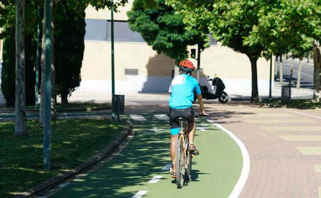 Comienzan las obras del carril bici y peatonal que une Valladolid y Puente Duero