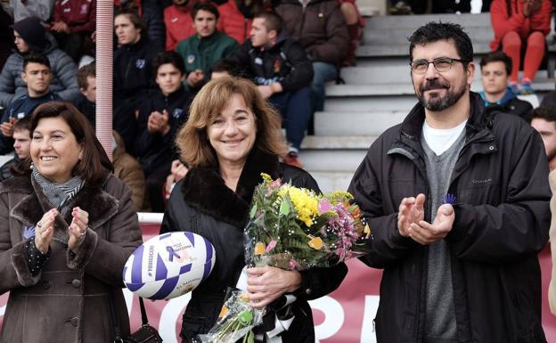 La madrina del último torneo contra la violencia de género en Valladolid