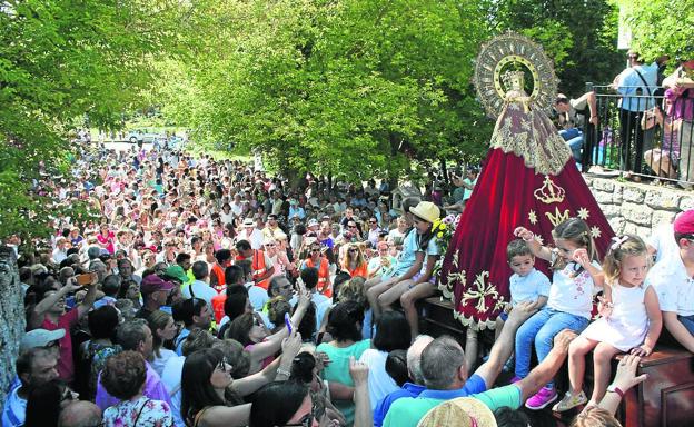 Comienza el novenario que prepara la romería de la Virgen de El Henar