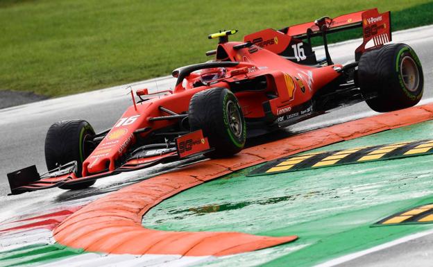 Leclerc, la esperanza de Ferrari para volver a reinar en Monza