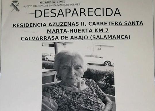 Buscan a una mujer desaparecida de una residencia de la localidad salmantina de Calvarrasa de Abajo