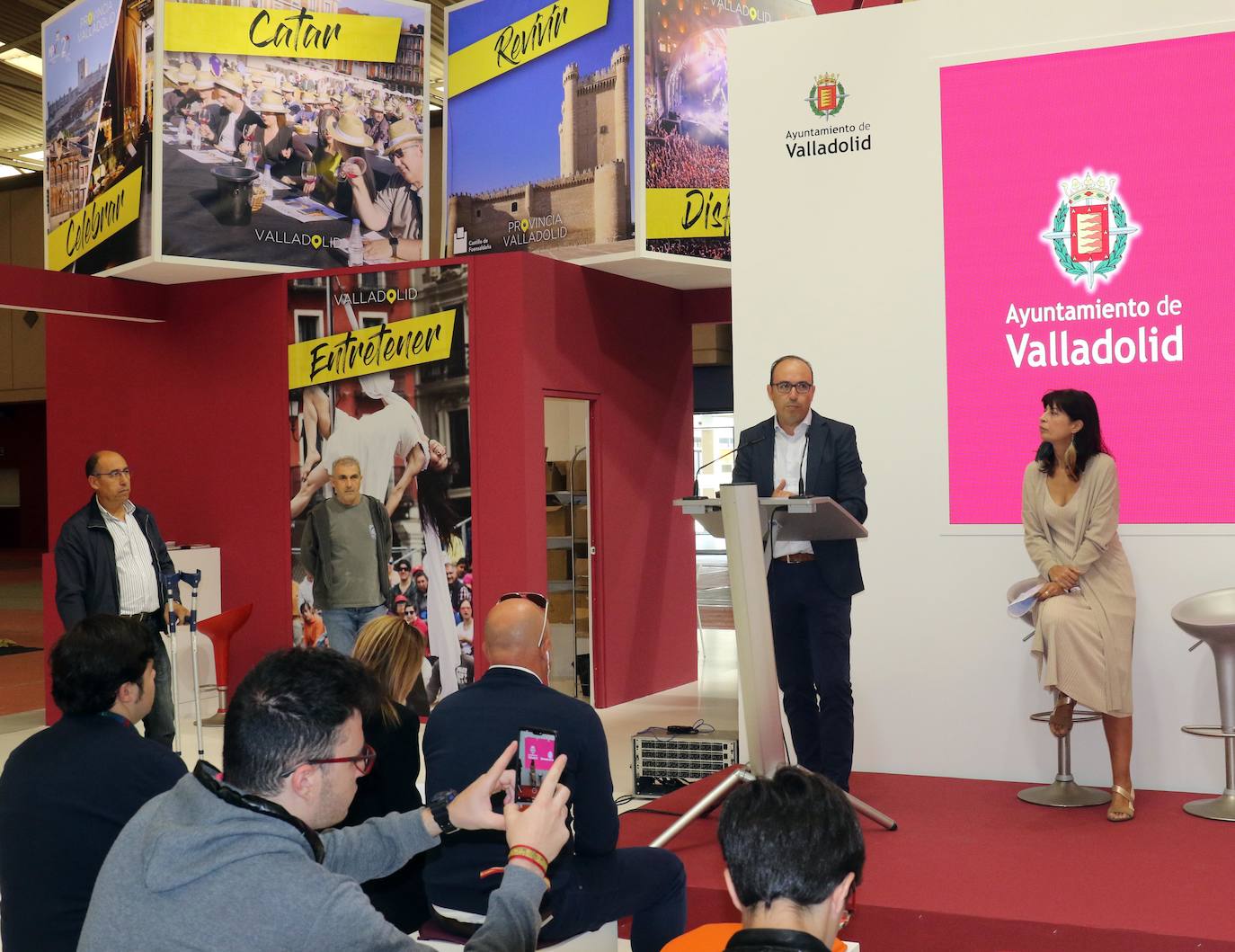 Presentación del expositor de Valladolid en la Feria de Muestras