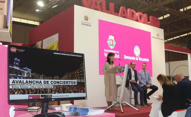 Ayuntamiento y Diputación promocionan la «autenticidad» de Valladolid en la Feria de Muestras