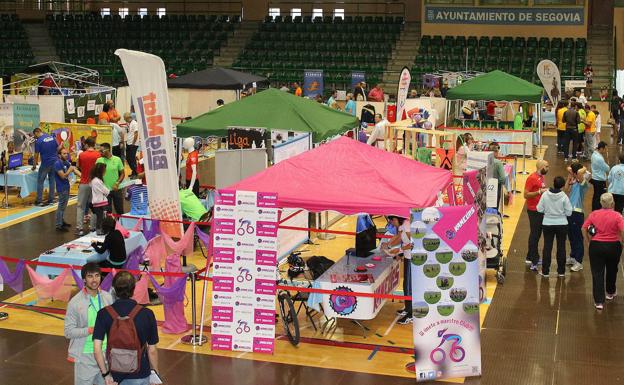 Medio centenar de clubes participarán en la feria del deporte segoviano