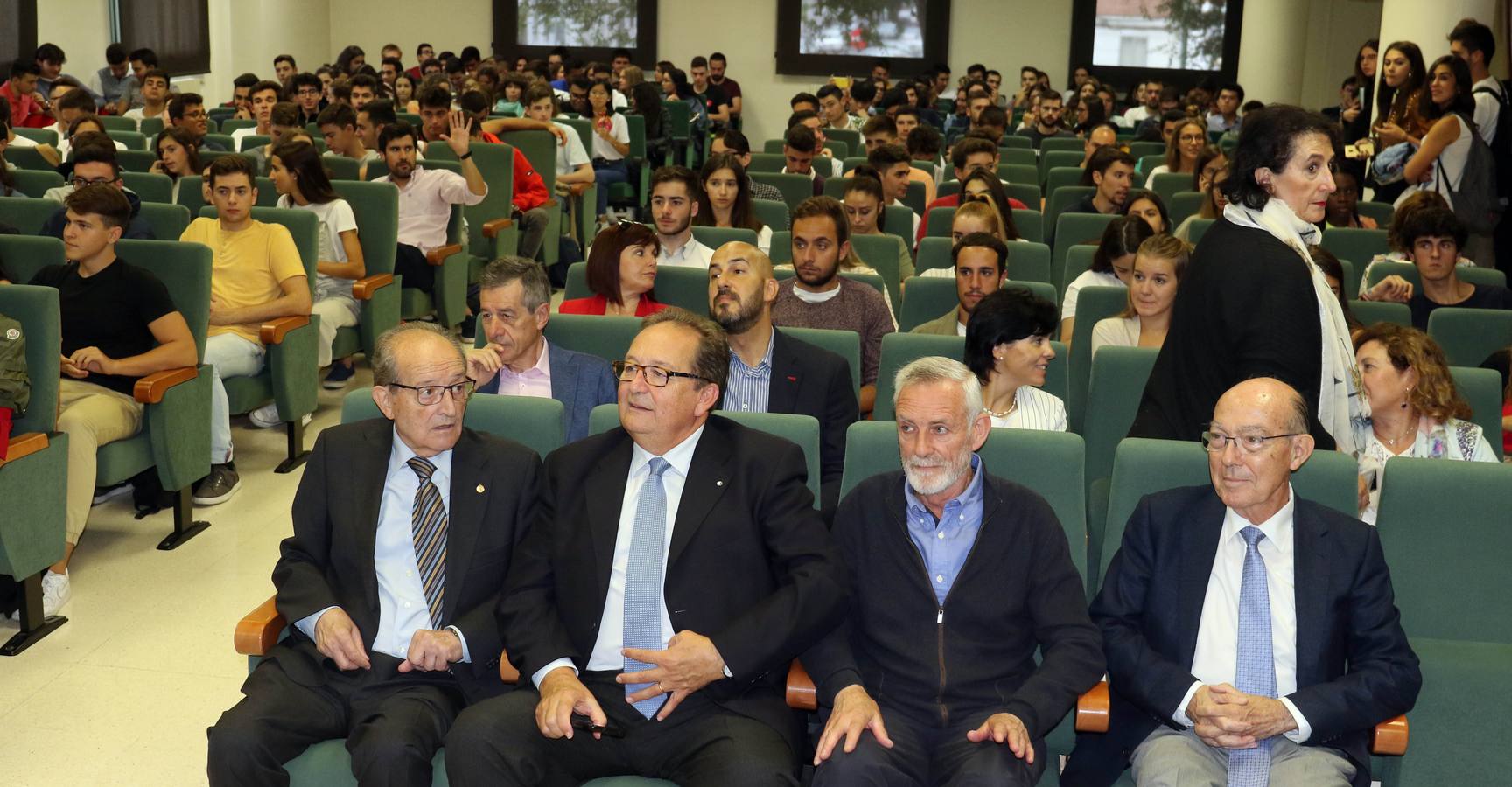 Inauguración del curso en la Facultad de Comercio de la Universidad de Valladolid