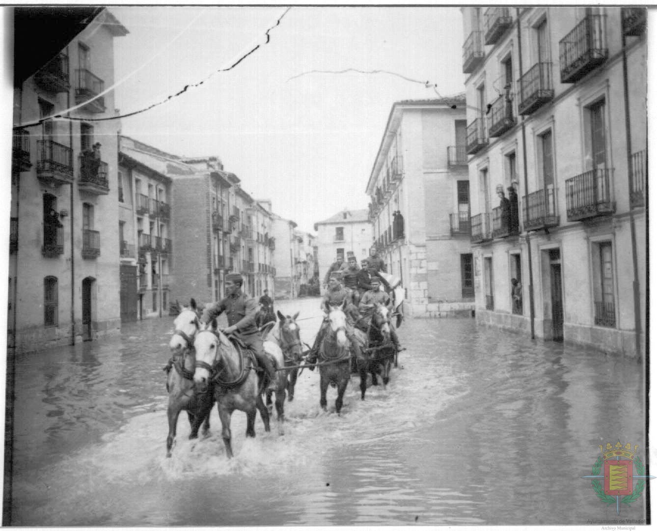 Inundaciones históricas en Valladolid