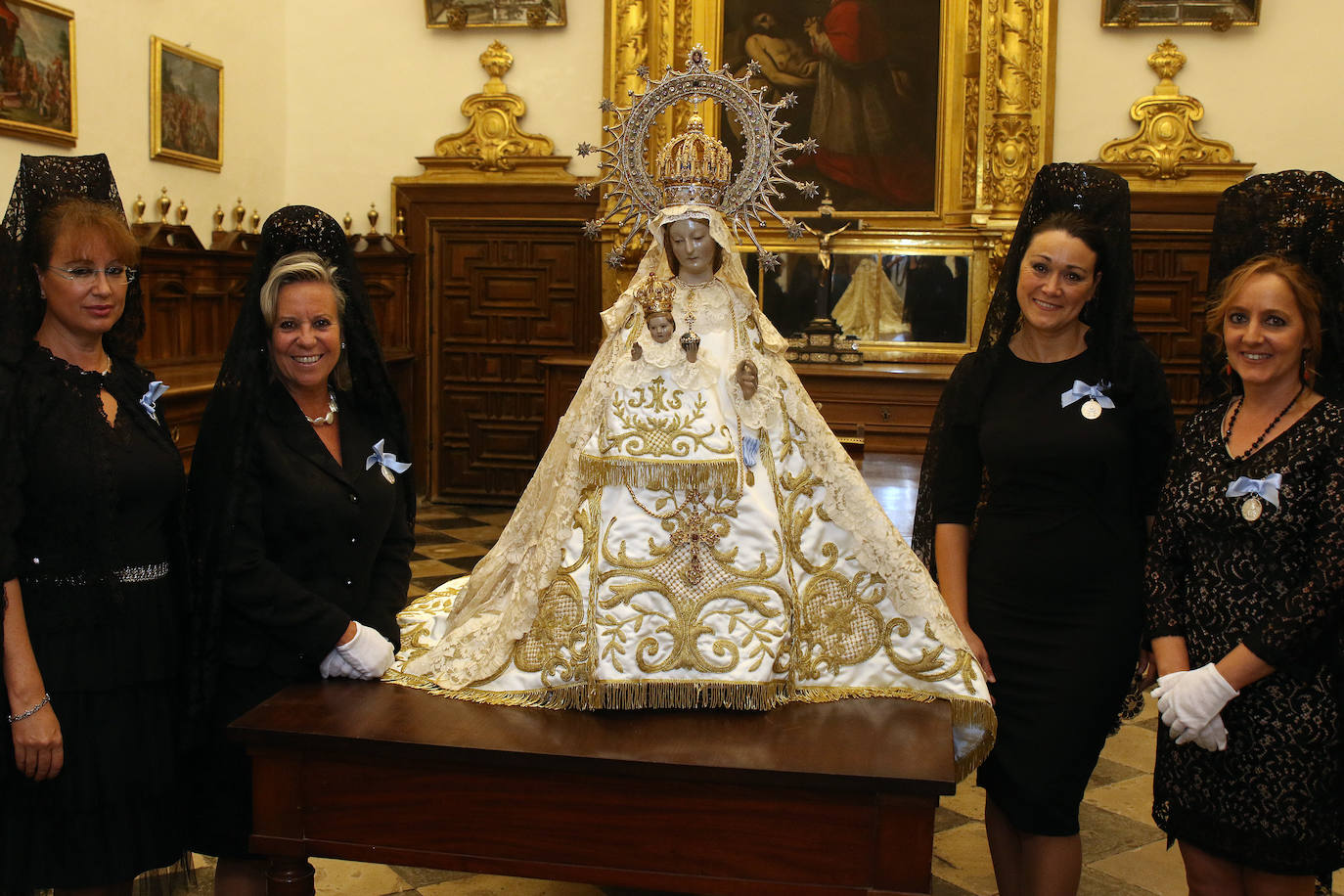 La Virgen de la Fuencisla ya está en la Catedral