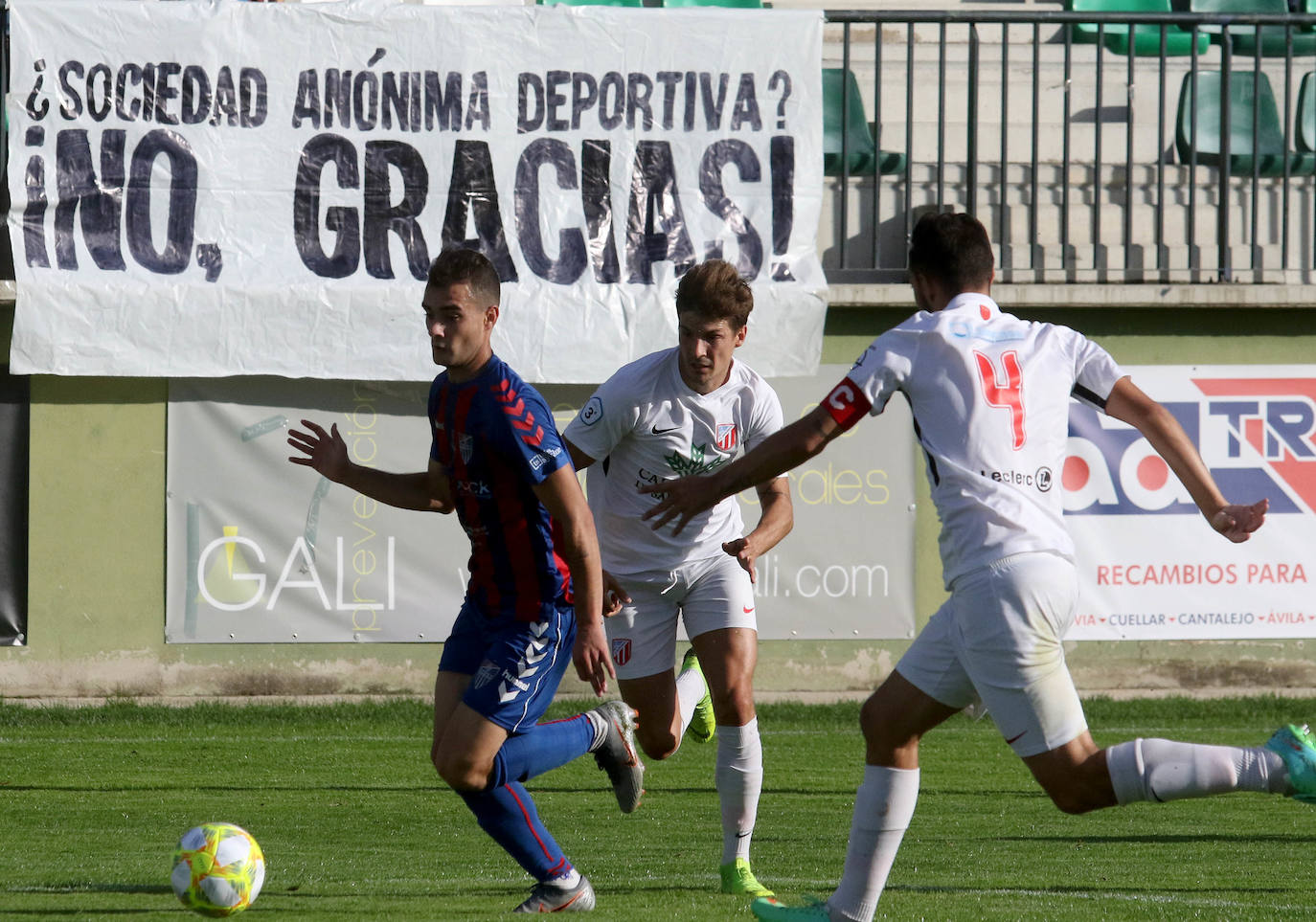 Victoria de la Gimnástica ante el Santa Marta (2-0)