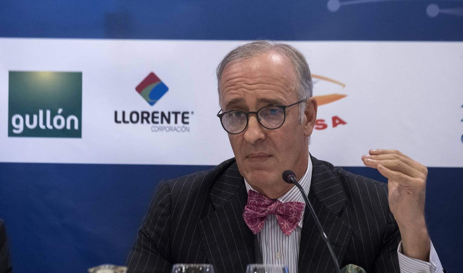 Lorenzo Bernaldo Quirós, en el Foro Económico de El Norte de Castilla