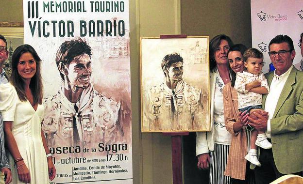 Urdiales, Escribano, Lorenzo, Marín y el novillero Marcos, en el Memorial Víctor Barrio