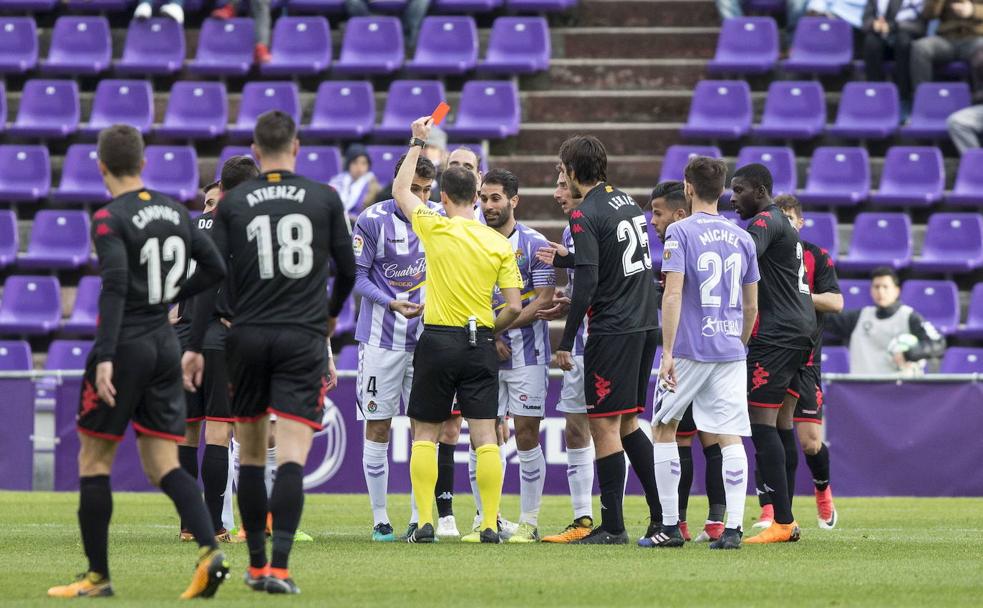 Real Valladolid, año y medio sin expulsiones