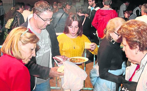 Patatas con carne para el fin de fiestas
