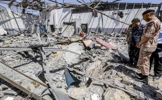 Turquía combate en Libia