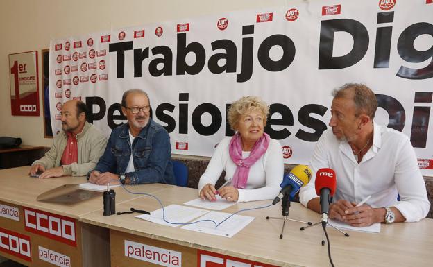 Los sindicatos reivindicarán en la calle una mejora del sistema de pensiones