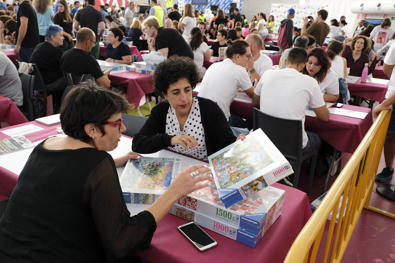 Unos 700 aficionados de 40 países participan en el primer Campeonato del Mundo de Puzles en Valladolid (1/2)