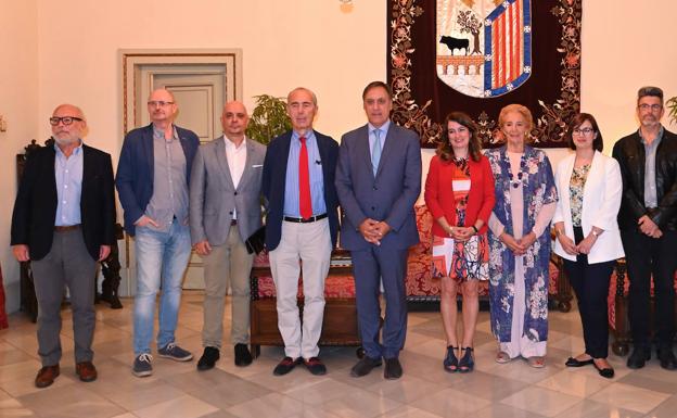 Julián Granado y Tomás Hernández, Premios de Novela y Poesía de la ciudad