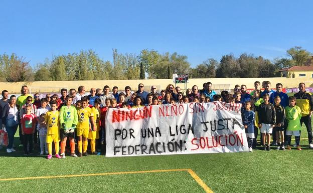 Protesta en el fútbol base salmantino por el injusto reparto de equipos en las ligas provinciales