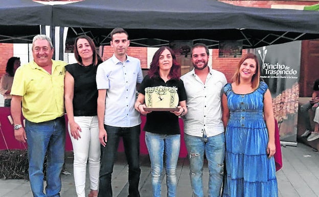 El Bar La Frontera logra el premio a la mejor tapa de la edición del Pincho de Traspinedo