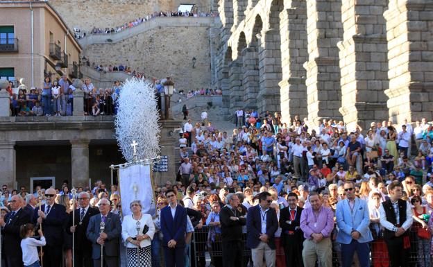 La Policía Local atendió tres desvanecimientos en los actos de traslado de la Virgen de la Fuencisla