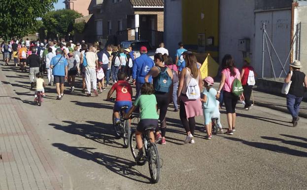 Olivares se vuelca en la marcha contra el cáncer