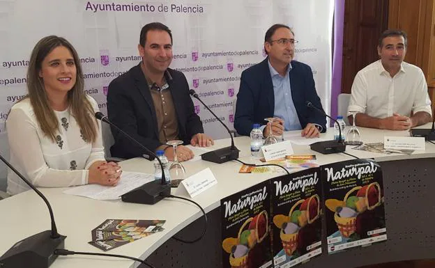 La Plaza Mayor de Palencia se convierte en Naturpal, la gran carpa gastronómica de la provincia