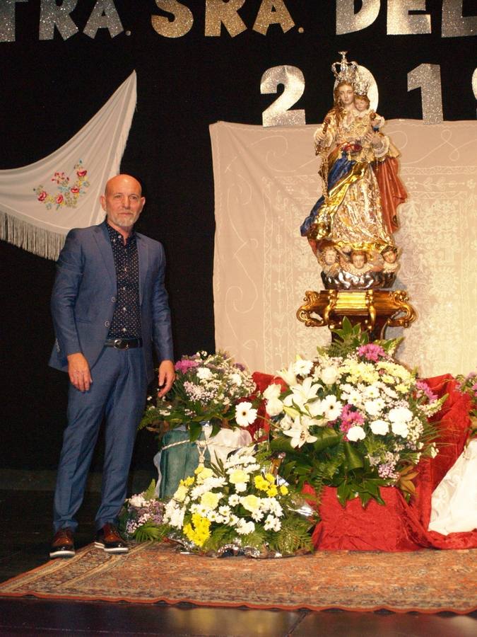 Presentación de la nueva imagen de Nuestra Señora del Rosario en Mojados