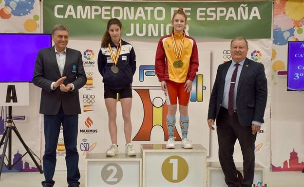 Tres halterófilas salmantinas acuden al Nacional sub-17 en Barcelona