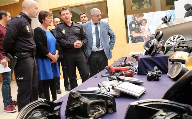 Detenidos 18 integrantes de un grupo dedicado al robo de vehículos que actuó en Burgos