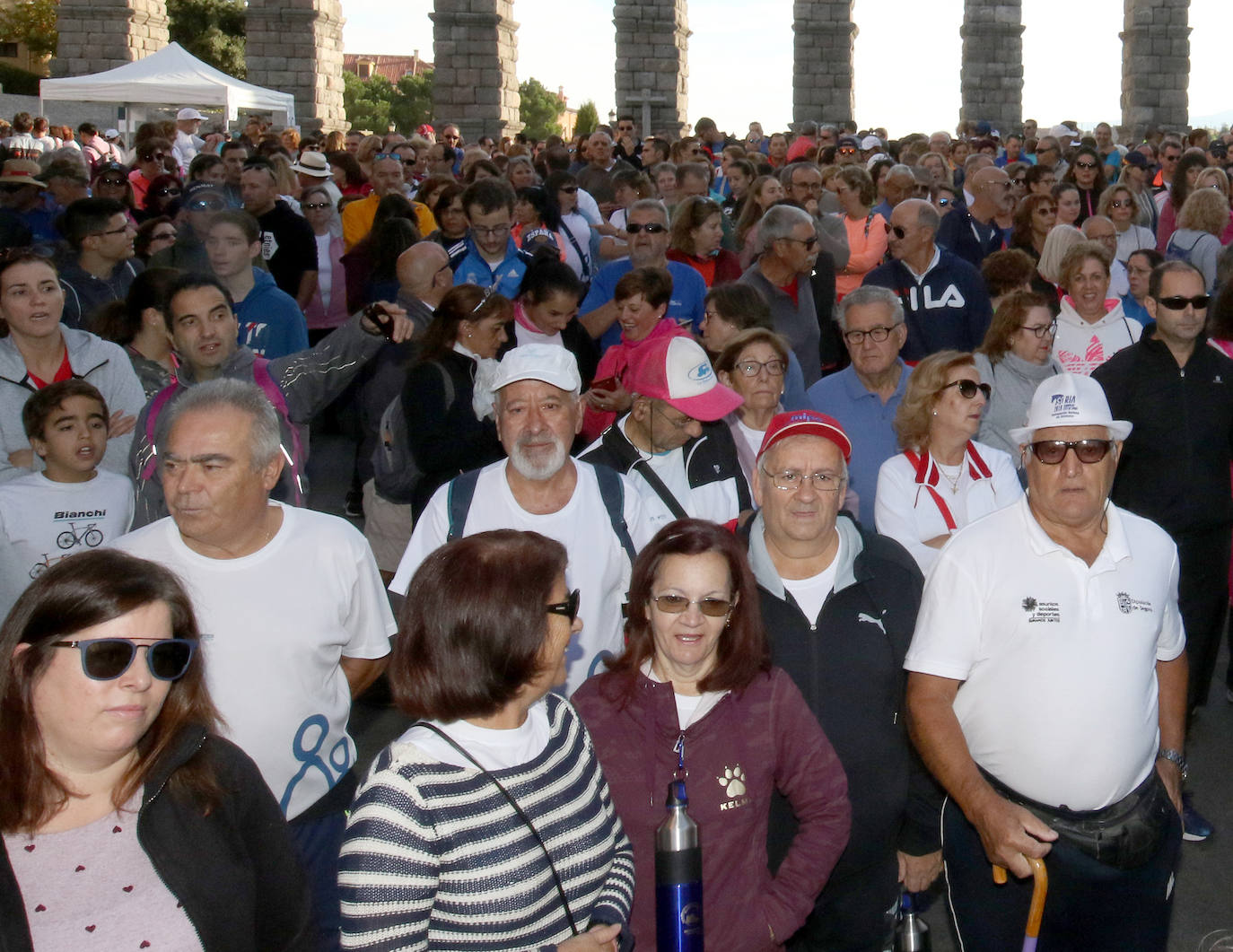 Marcha de Apadefim en Segovia