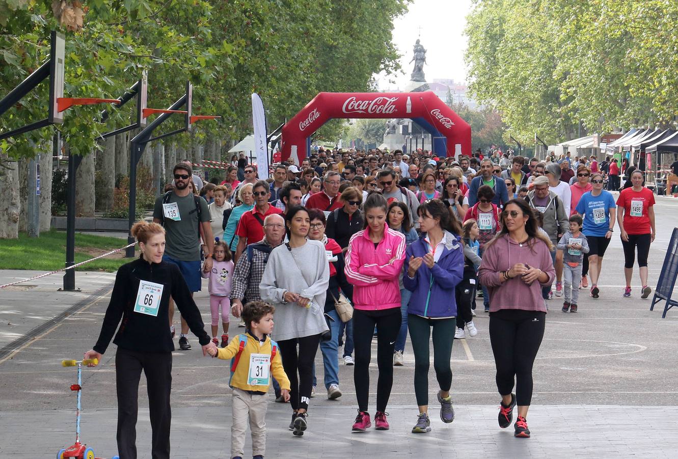 Marcha solidaria de la fundación Menudos Corazones en Valladolid