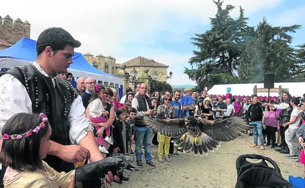 La IV Feria Medieval de Ciudad Rodrigo cierra las fiestas de verano con mucho público y ambiente