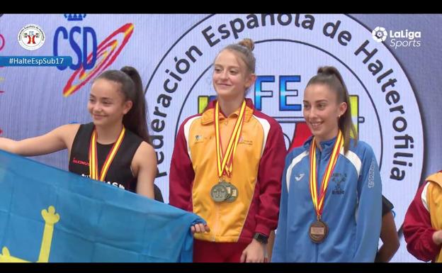 Seis medallas de oro para el Halterofilia Salamanca en el Nacional sub-17