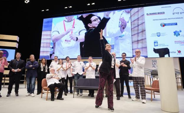 Carme Ruscalleda, pura emoción en San Sebastian Gastronomika