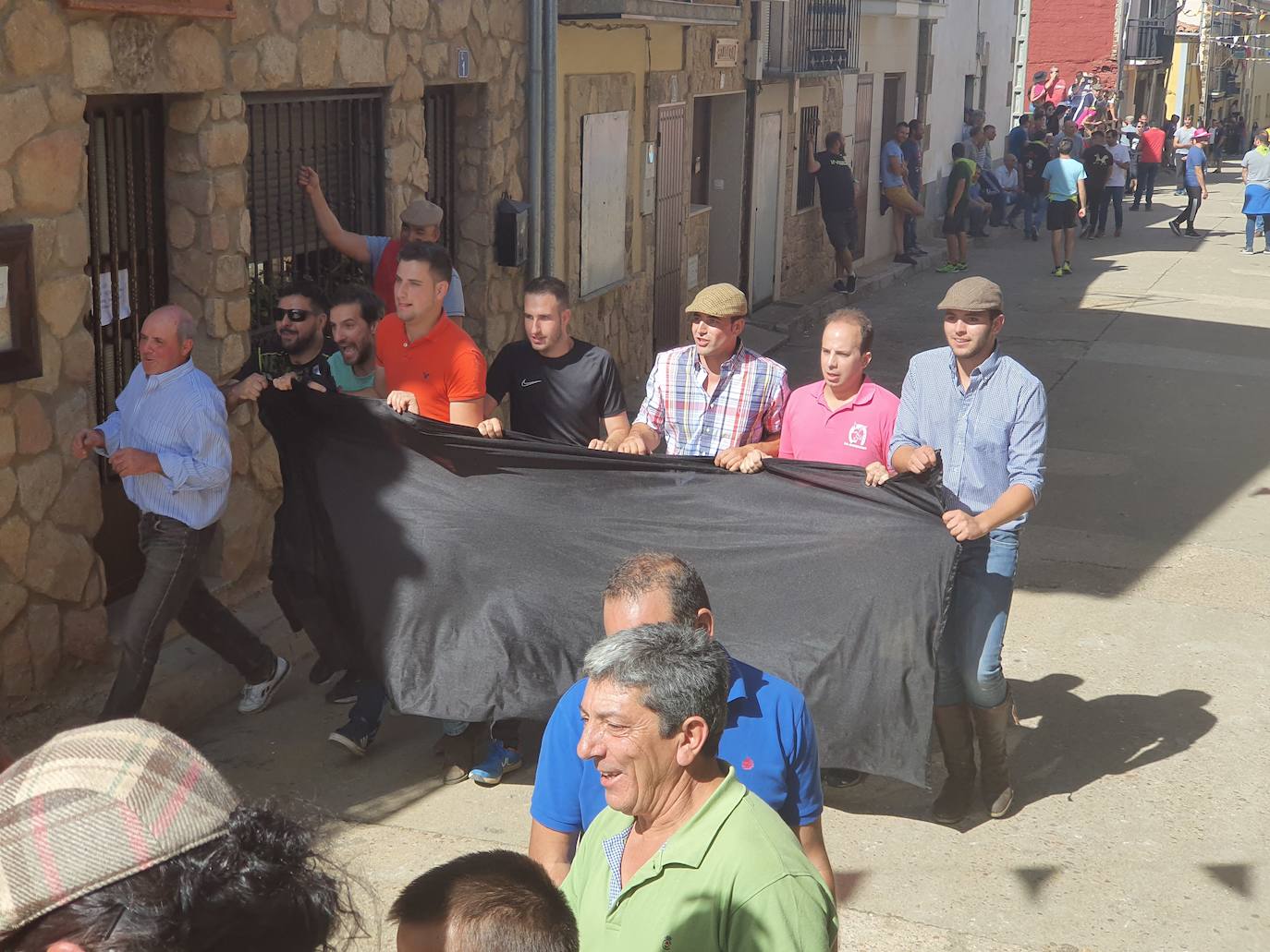 Encierro taurino en El Maíllo