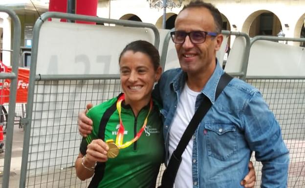 La salmantina Verónica Sánchez, campeona de España de maratón master F40