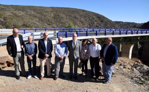 La Diputación abre el puente del Risco de Martiago que gana anchura y seguridad