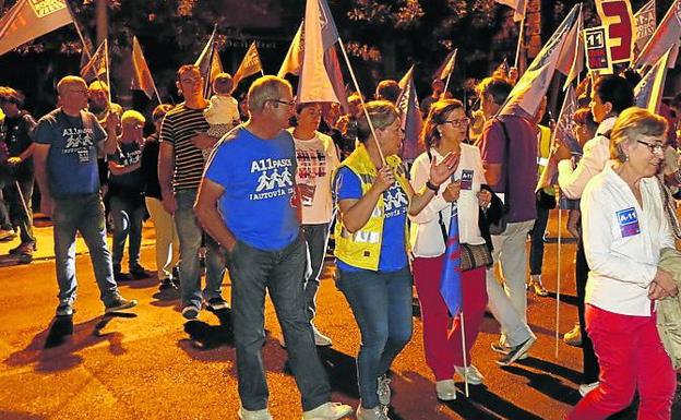 Nueva concentración por la Autovía del Duero