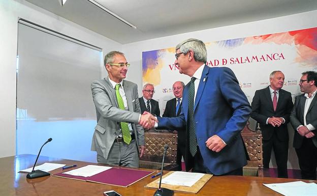 La USAL recibe nuevas ayudas para el VIII Centenario gracias al mecenazgo