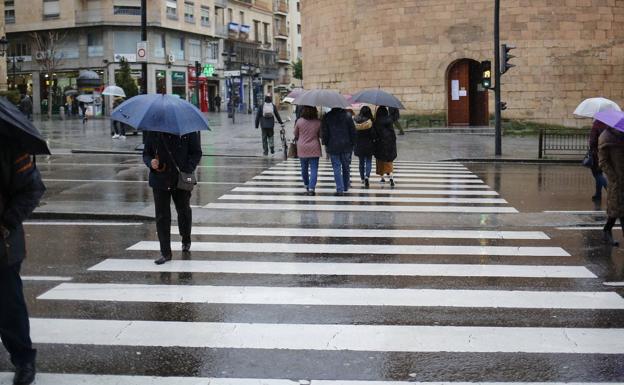 Alerta amarilla para este lunes por lluvias y viento en diversos puntos de la provincia de Salamanca