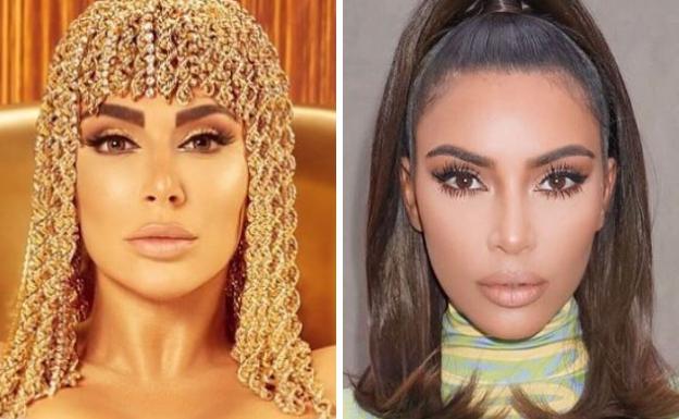 Huda Kattam o la Kim Kardashian iraquí