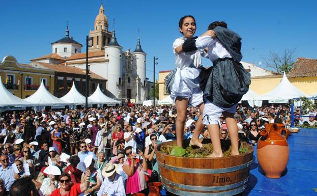 Rueda celebra la vendimia bajo la demanda de ser Ciudad del Vino 2020