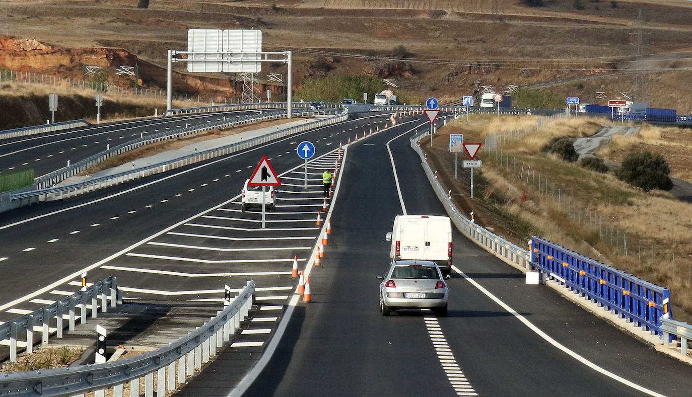 Apertura de un tramo de las obras de desdoblamiento de la SG-20