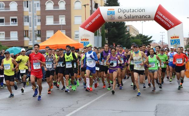 Dani Sanz y Gema Martín conquistan la 36ª Media Maratón de la Diputación de Salamanca