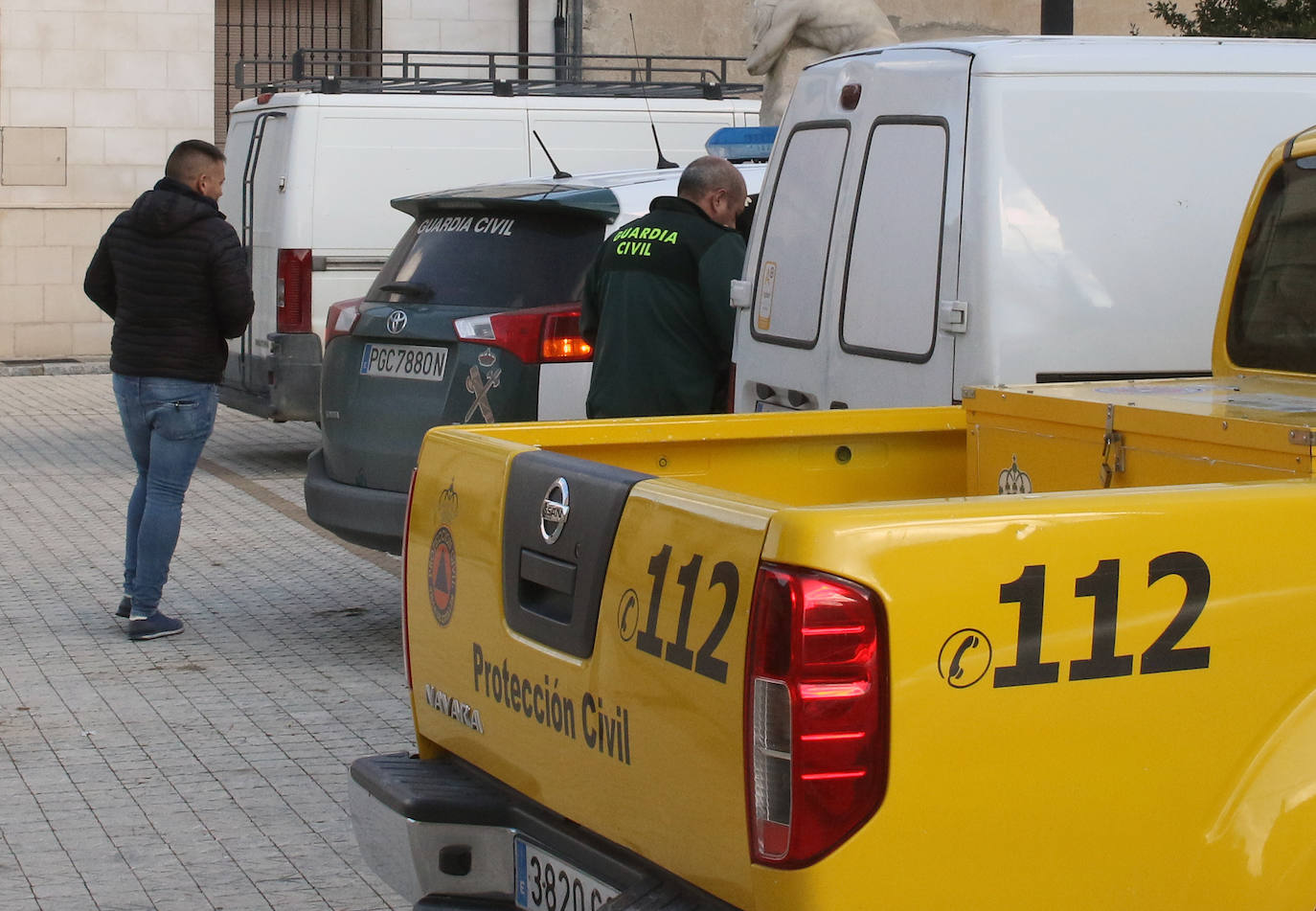 Operativo de búsqueda del vecino desaparecido en Aguilafuente